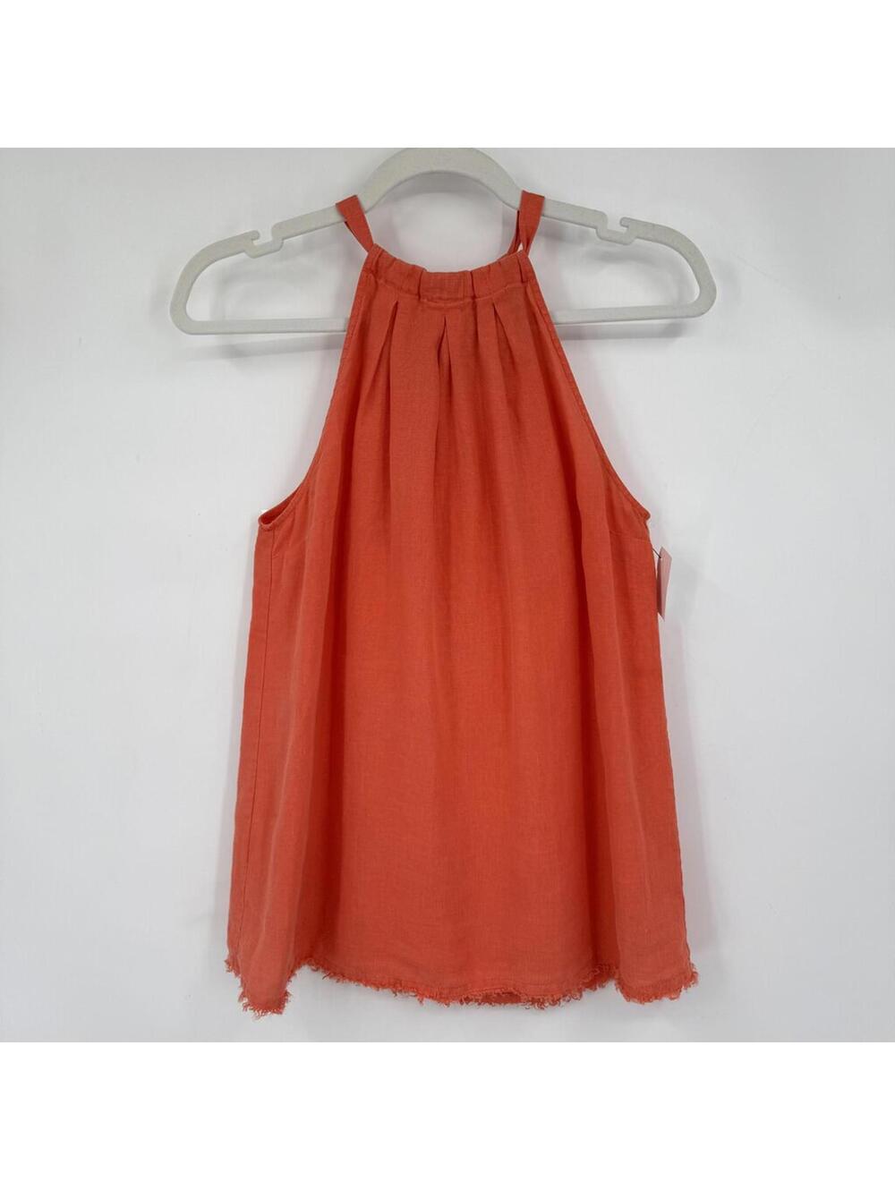 Women's Tommy Bahama Coral Linen Tank Small